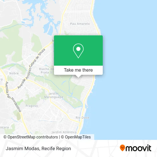 Jasmim Modas map