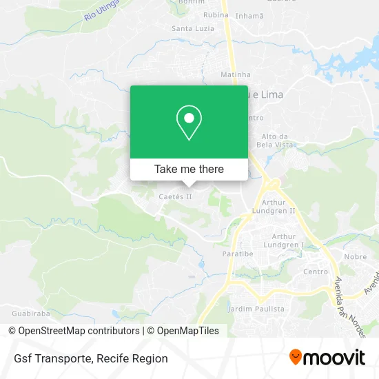 Gsf Transporte map