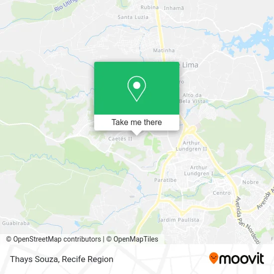 Thays Souza map