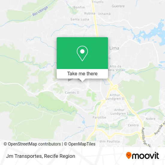 Jm Transportes map