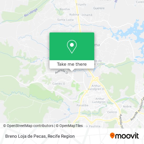 Breno Loja de Pecas map