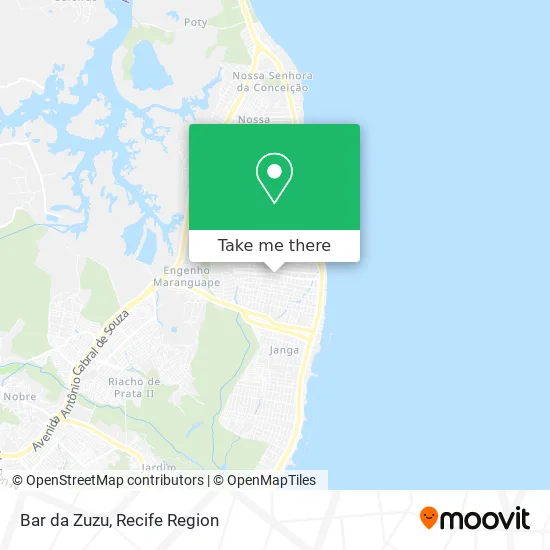 Bar da Zuzu map
