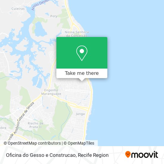 Oficina do Gesso e Construcao map