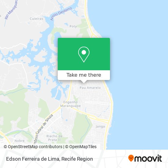 Edson Ferreira de Lima map