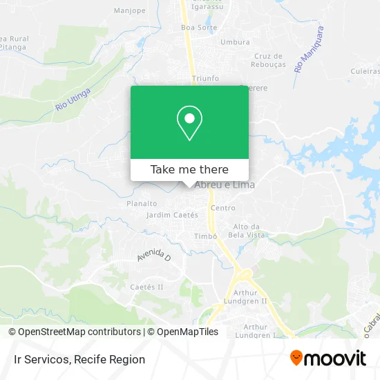 Ir Servicos map
