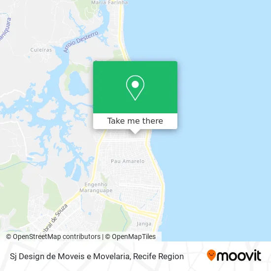 Sj Design de Moveis e Movelaria map