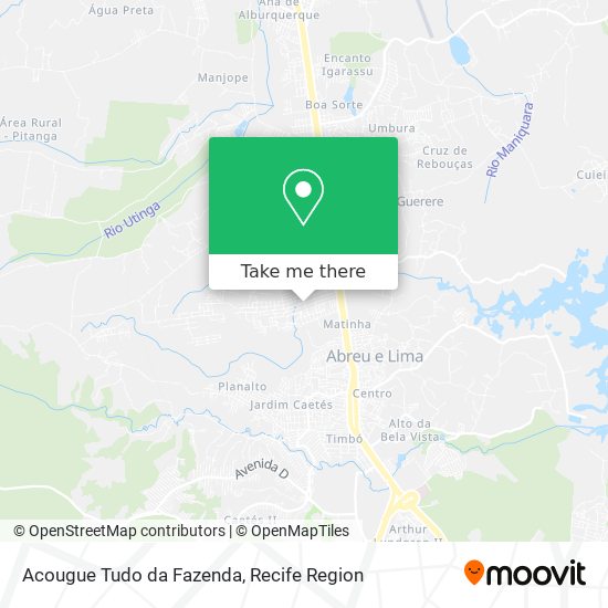 Acougue Tudo da Fazenda map