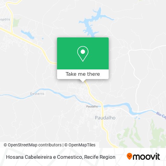 Hosana Cabeleireira e Comestico map