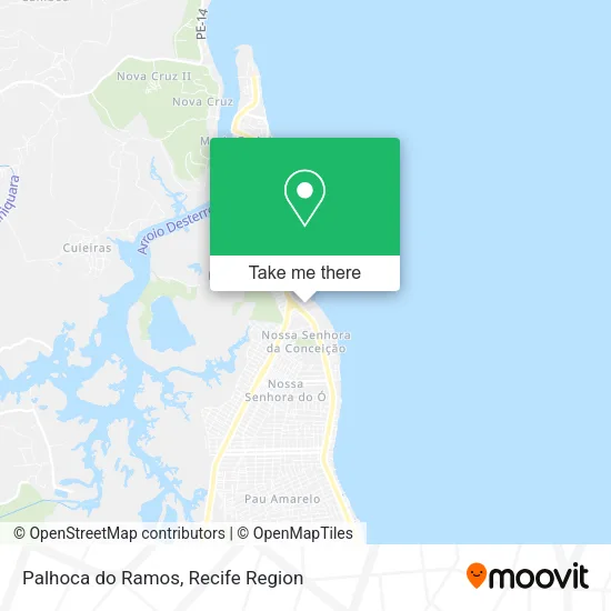 Palhoca do Ramos map