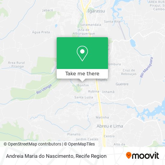 Andreia Maria do Nascimento map