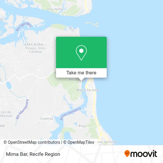 Mima Bar map