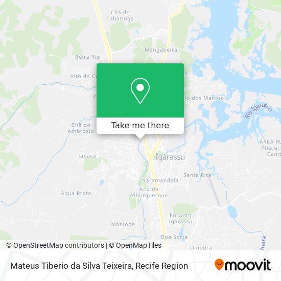 Mateus Tiberio da Silva Teixeira map