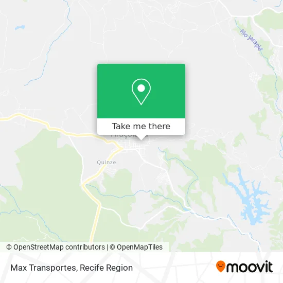 Max Transportes map