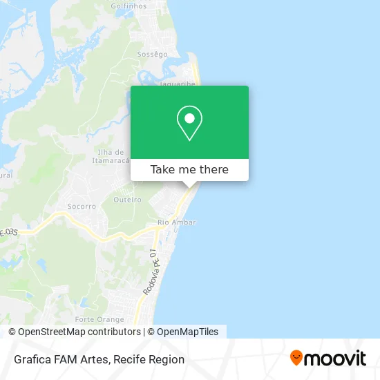 Grafica FAM Artes map