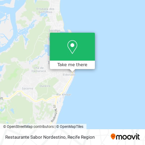 Restaurante Sabor Nordestino map