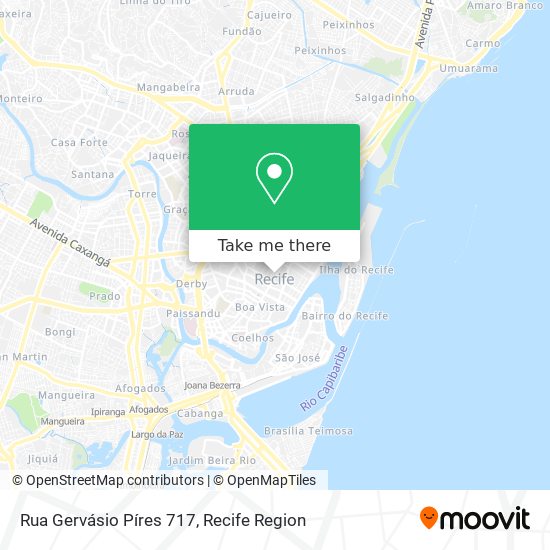 Rua Gervásio Píres 717 map