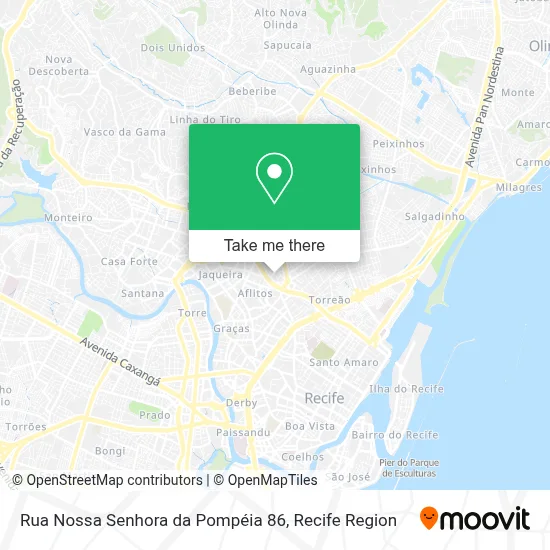 Rua Nossa Senhora da Pompéia 86 map