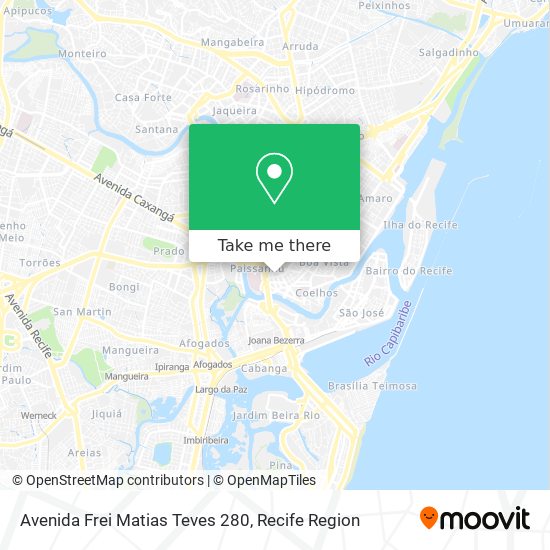 Avenida Frei Matias Teves 280 map