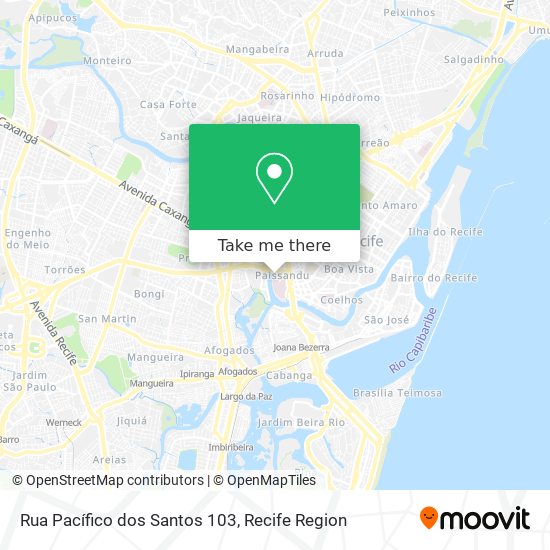 Rua Pacífico dos Santos 103 map