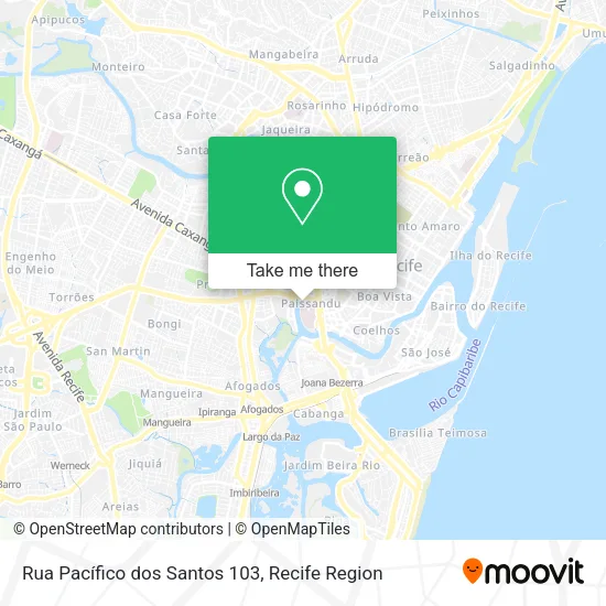 Rua Pacífico dos Santos 103 map