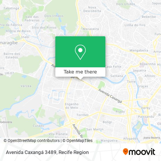 Avenida Caxangá 3489 map