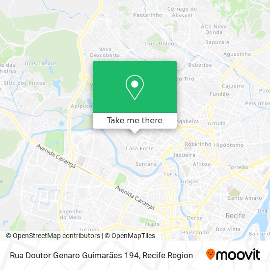 Rua Doutor Genaro Guimarães 194 map
