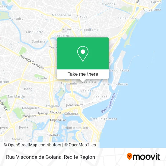 Rua Visconde de Goiana map