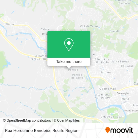 Rua Herculano Bandeira map