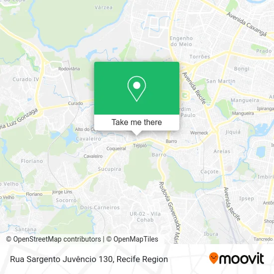 Rua Sargento Juvêncio 130 map