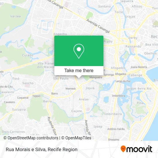 Rua Morais e Silva map