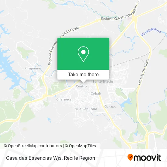 Casa das Essencias Wjs map