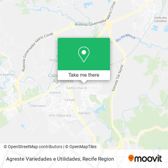 Agreste Variedades e Utilidades map