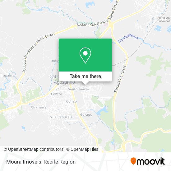 Moura Imoveis map