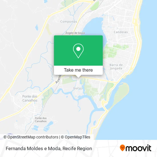 Fernanda Moldes e Moda map