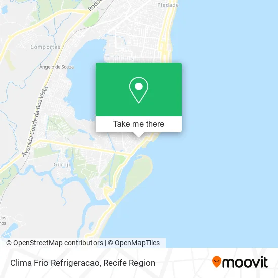 Clima Frio Refrigeracao map