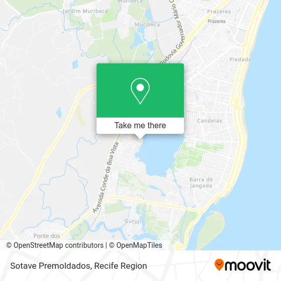 Sotave Premoldados map