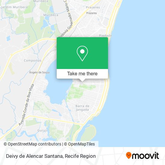 Deivy de Alencar Santana map