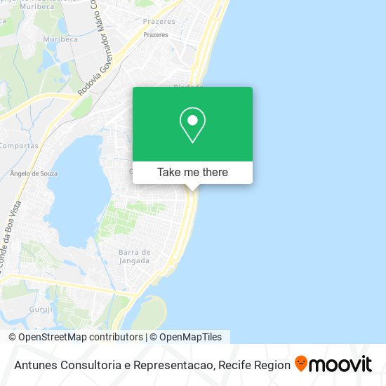 Antunes Consultoria e Representacao map