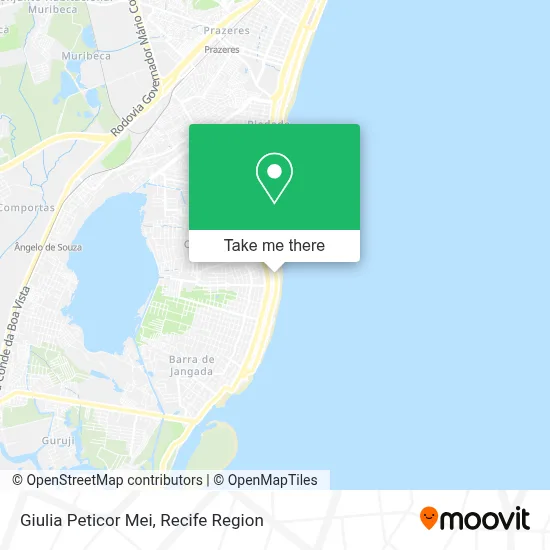 Giulia Peticor Mei map