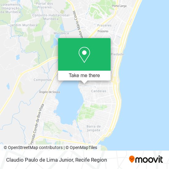 Claudio Paulo de Lima Junior map