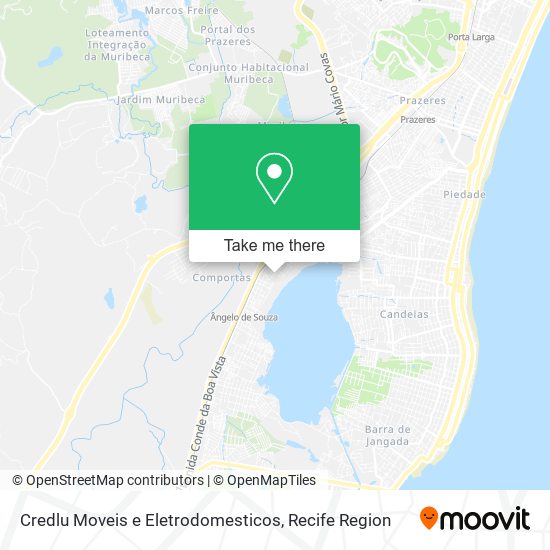 Credlu Moveis e Eletrodomesticos map