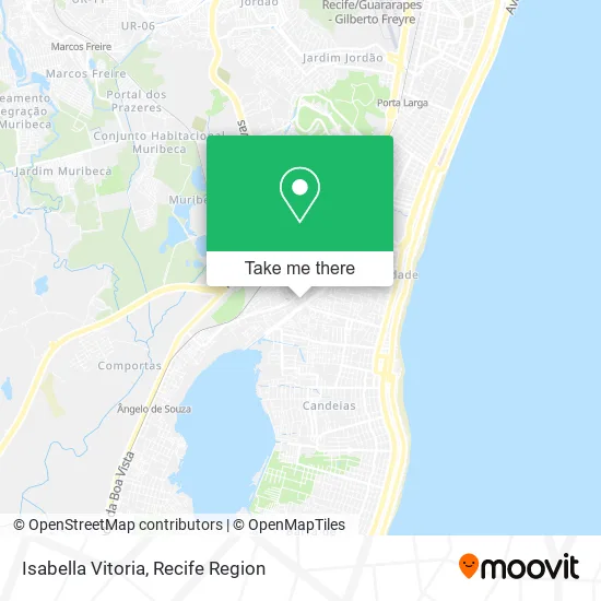 Isabella Vitoria map