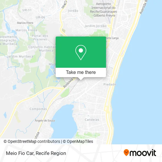 Meio Fio Car map