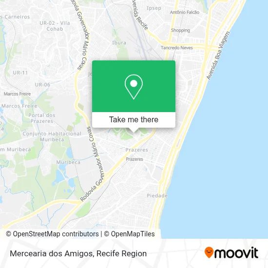Mercearia dos Amigos map