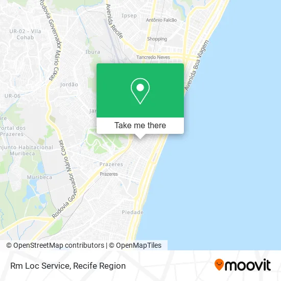 Rm Loc Service map