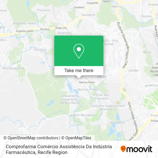 Comprofarma Comércio Assistência Da Indústria Farmacêutica map