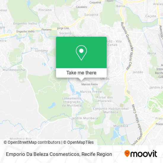 Emporio Da Beleza Cosmesticos map