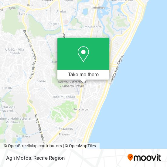 Agli Motos map