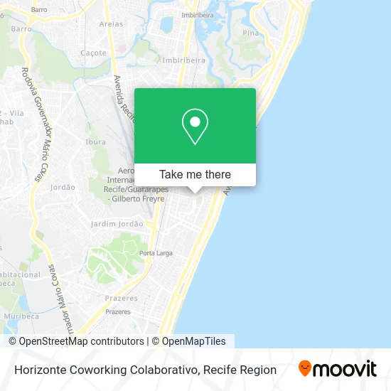 Horizonte Coworking Colaborativo map