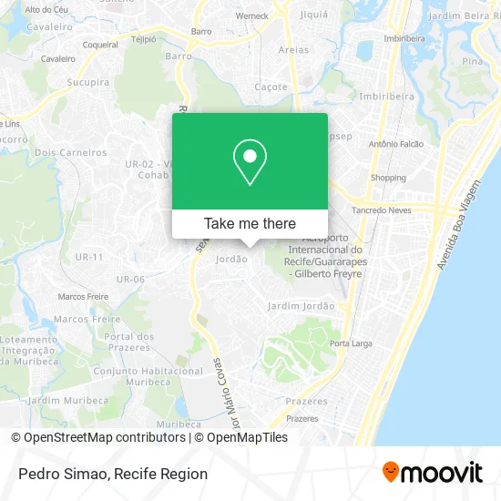 Pedro Simao map